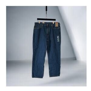New Levi's Men's 550 Relaxed Mid Rise Relaxed Fit Tapered Leg Jeans 38 x 30